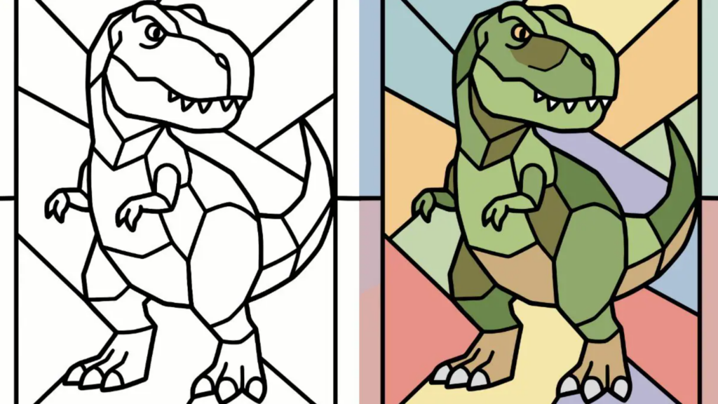 Dinosaur Coloring Pages