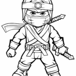 Ninjago printable coloring pages