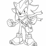 Sonic Printable Coloring Pages