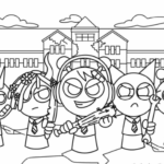 Sprunki coloring pages printable
