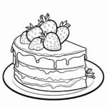 Strawberry shortcake coloring pages free printable