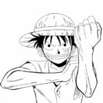 printable anime coloring pages