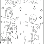 Abs and Jinu Coloring Pages Printable