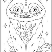 Derpy Color by Number Coloring Pages Printable