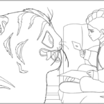 Derpy and Rumi Coloring Pages Printable