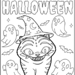 Derpy on Halloween Coloring Pages Printable