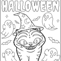 Derpy on Halloween Coloring Pages Printable