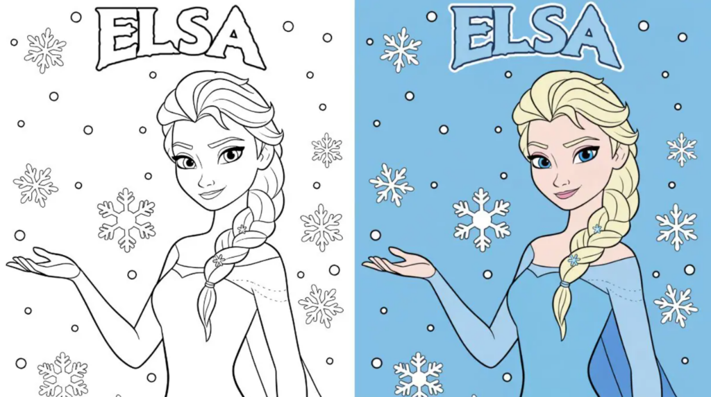 Frozen Coloring Pages Printable