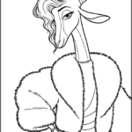 Gazelle Coloring Pages Printable