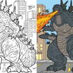 Godzilla Coloring Pages Printable