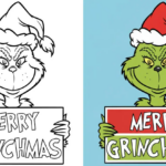 Grinch Coloring Pages Printable