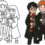 Harry Potter Coloring Pages Printable