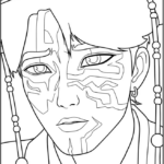 Jinu from Your Idol Coloring Pages Printable