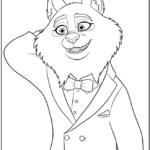 Milton Lynxley Coloring Pages Printable