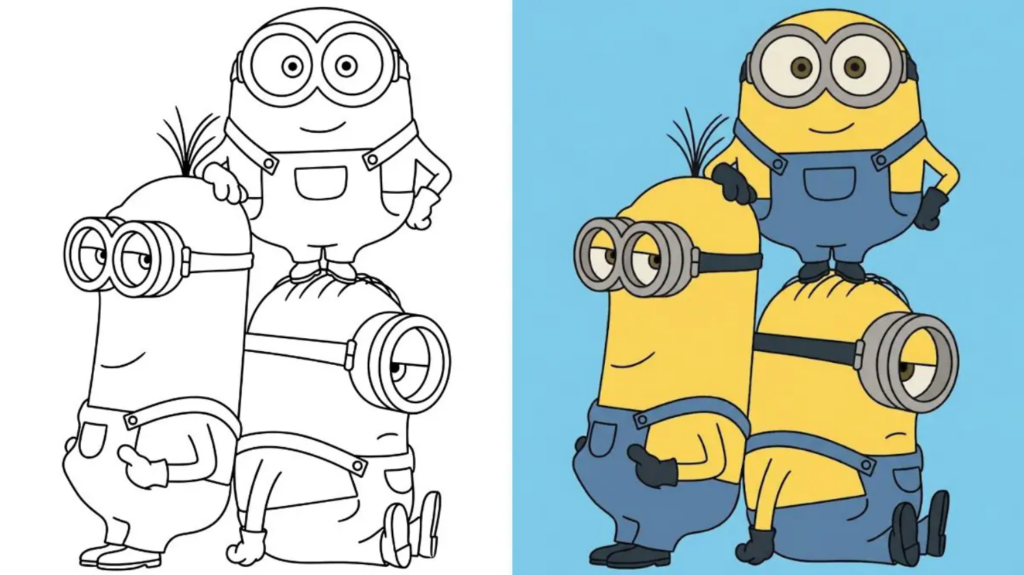 Minion Coloring Pages Printable