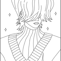 Mystery KPop Demon Hunters Coloring Pages Printable