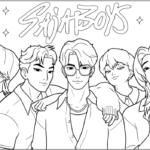Saja Boys Coloring Pages Printable