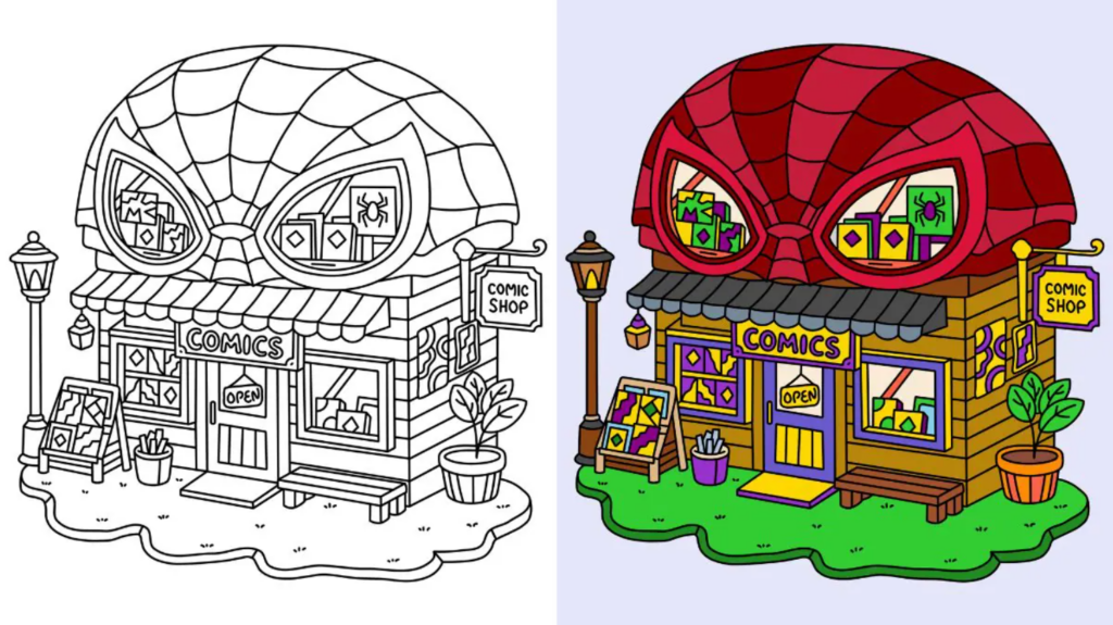 Spider-Man Coloring Pages Printable