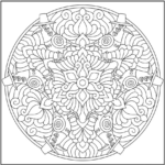 Sussie Mandala Coloring Pages Printable