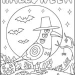 Sussie on Halloween Coloring Pages Printable