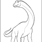 Titanosaur Coloring Pages Printable