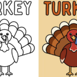 Turkey Coloring Pages